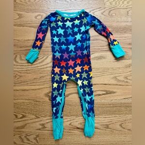 Little Sleepies bamboo Shades of stars crescent zippy 6-12 months
